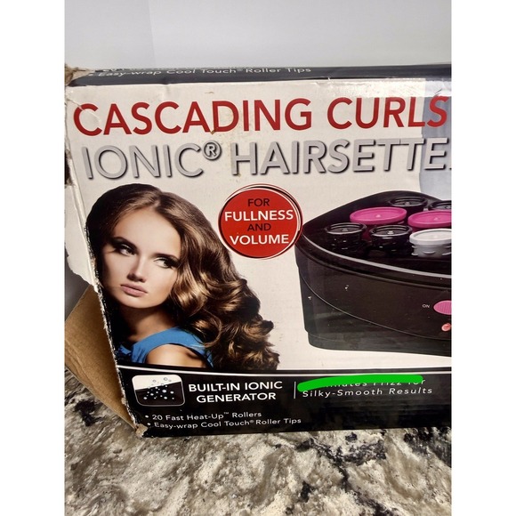 Revlon Other - Revlon Perfect Heat Cascading Curls Ionic Hairsetter Curlers NIB